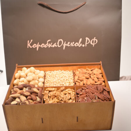 Коробка орехов 6 секций